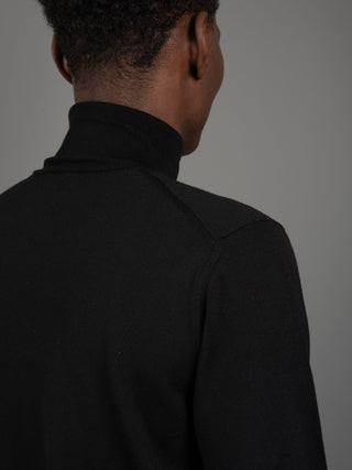 Maglia Dolcevita Extrafine - Nero