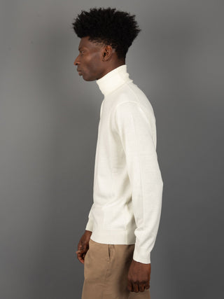 Maglia Dolcevita Extrafine - Panna