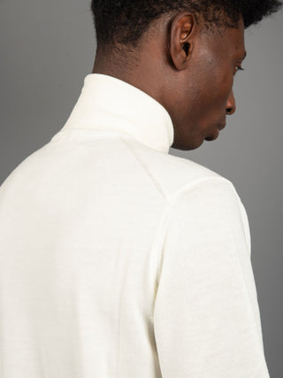 Maglia Dolcevita Extrafine - Panna