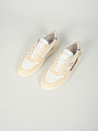 Sneakers 'Court 2.0 Natural' - Bianco/Crema