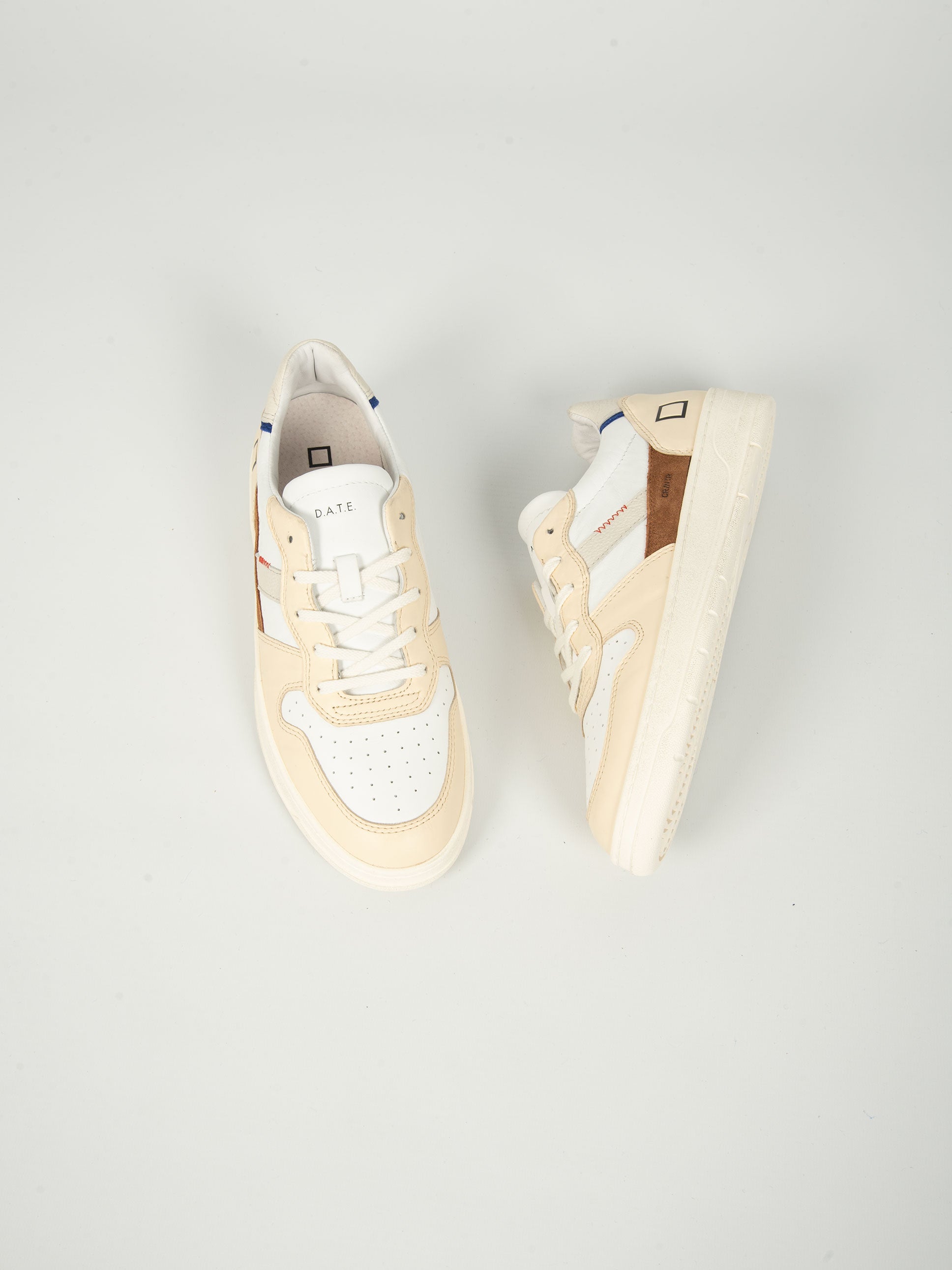 Sneakers 'Court 2.0 Natural' - Bianco/Crema