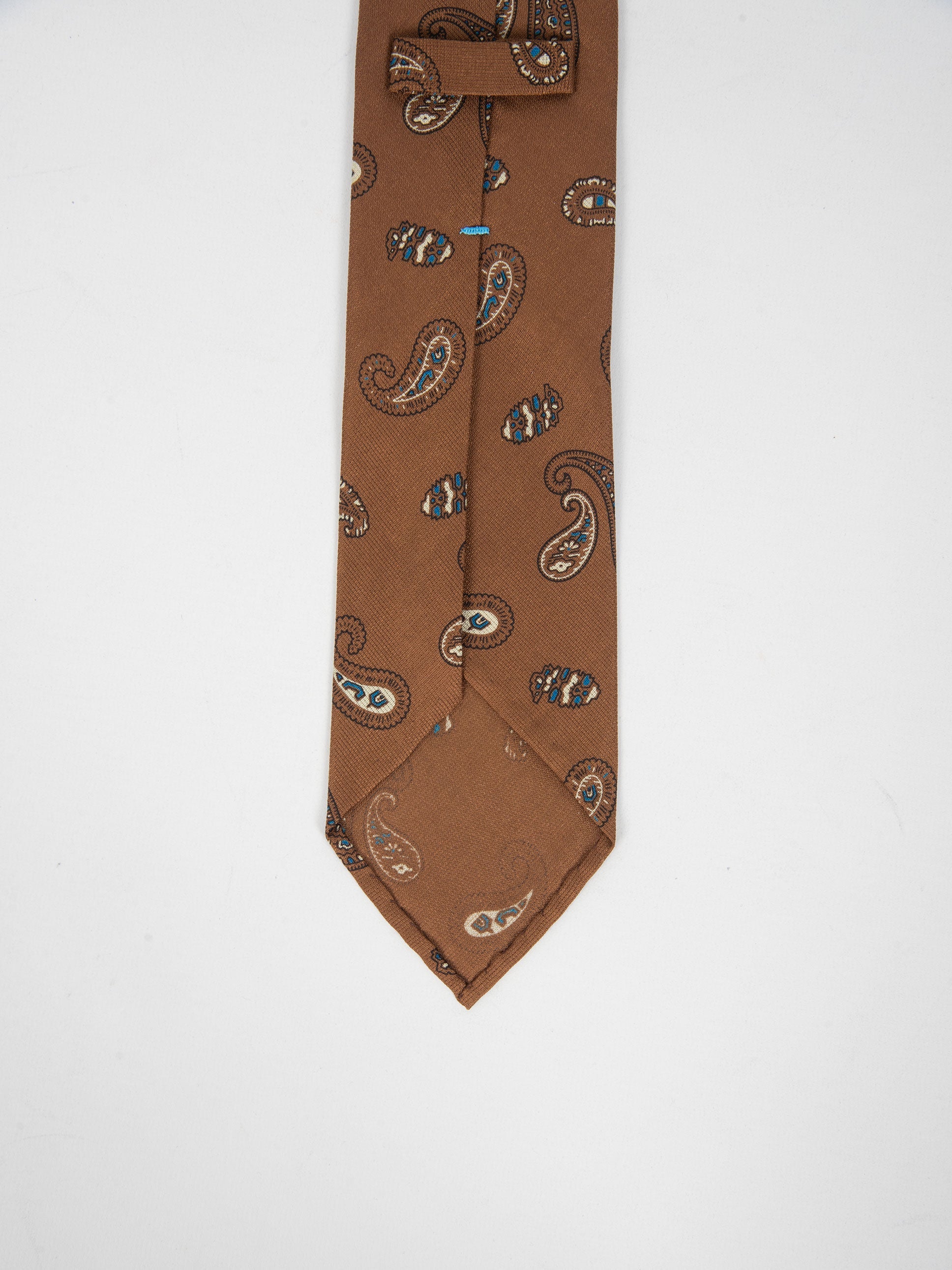 Cravatta Seta Peasly - Marrone