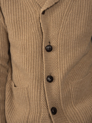 Maglia Cardigan Renegade - Noce