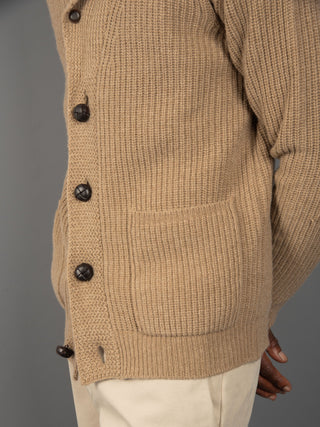 Maglia Cardigan Renegade - Noce