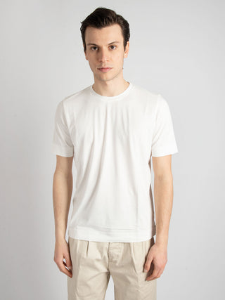 T-shirt Cotone e Modal - Bianco