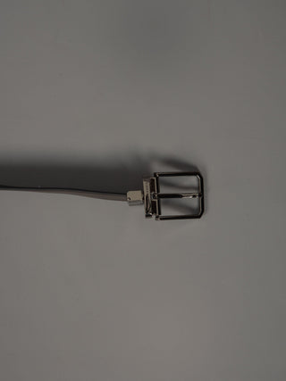 Cintura Reversibile - Nero/Grigio