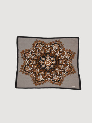 Foulard Cotone e Seta - Cognac