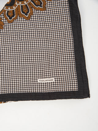 Foulard Cotone e Seta - Cognac