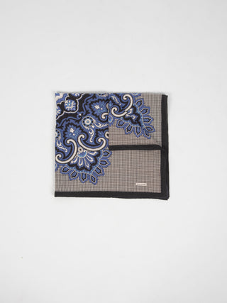 Foulard Cotone e Seta - Indaco