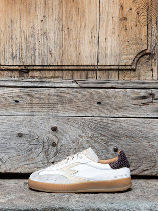 Sneakers Club Pelle - Bianco