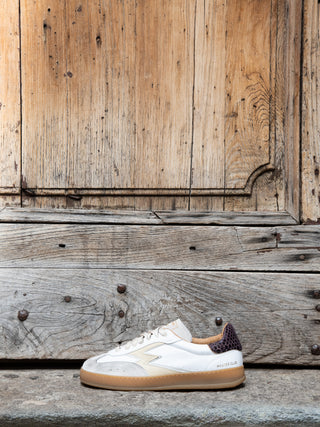 Sneakers Club Pelle - Bianco