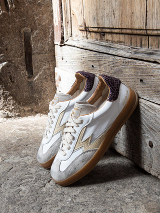 Sneakers Club Pelle - Bianco