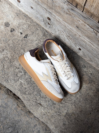 Sneakers Club Pelle - Bianco