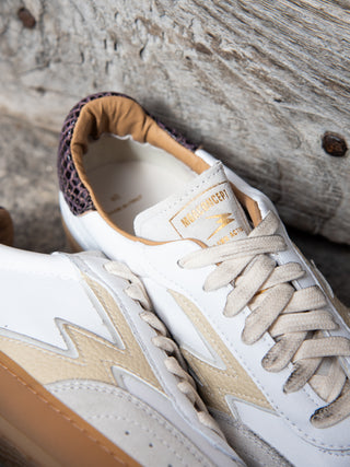 Sneakers Club Pelle - Bianco