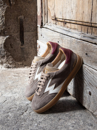 Sneakers Club Suede - Tortora