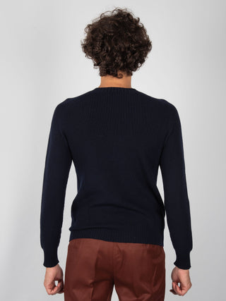 Maglia Rain Wool - Blu Notte