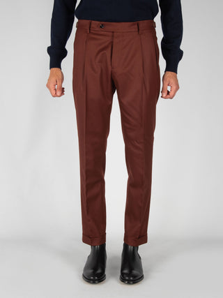 Pantalone Retro - Red tobacco