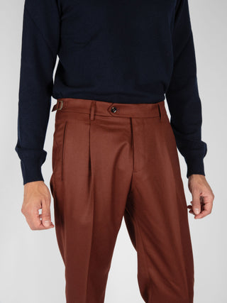 Pantalone Retro - Red tobacco