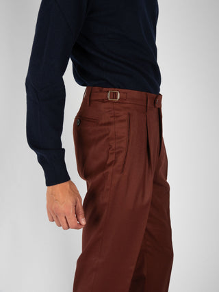 Pantalone Retro - Red tobacco