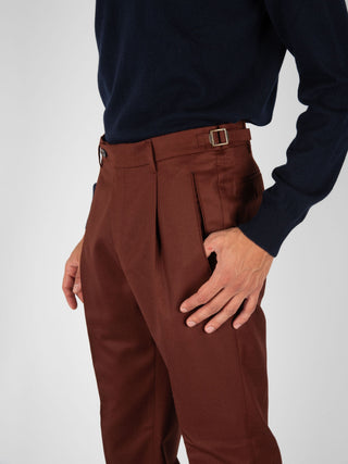 Pantalone Retro - Red tobacco