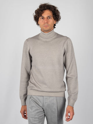 Maglia Collo Alto - Grigio