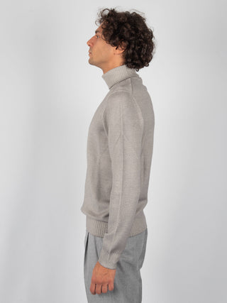 Maglia Collo Alto - Grigio