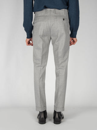 Pantalone Retro- Grigio Chiaro