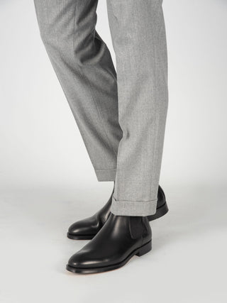 Pantalone Retro- Grigio Chiaro