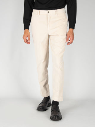 Pantalone Chiaia Velluto - Latte