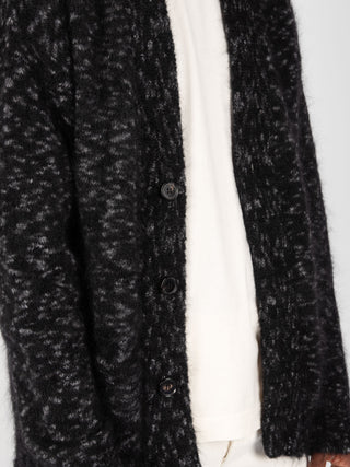 Cardigan  Animalier - Nero