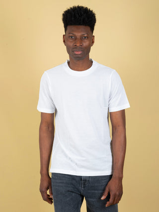 T-Shirt in Piquet - Bianco