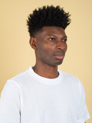 T-Shirt in Piquet - Bianco