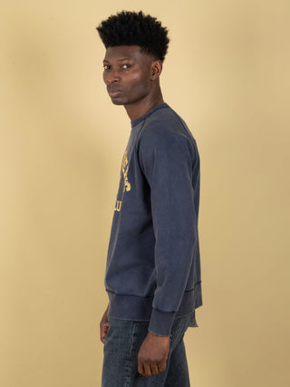 Felpa Crew - Blu Navy