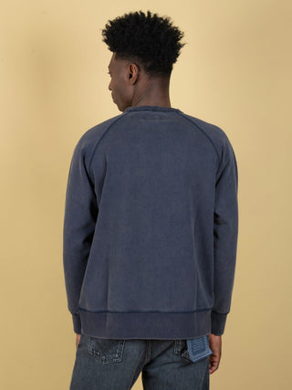 Felpa Crew - Blu Navy