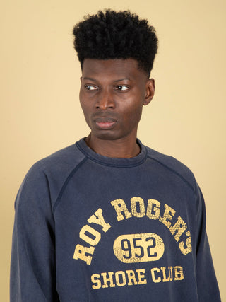 Felpa Crew - Blu Navy