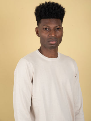 Maglia in Filo di Cotone - Crema