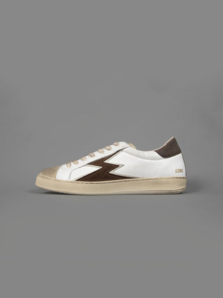 Sneakers Iconic - Logo Marrone