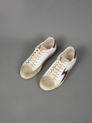 Sneakers Iconic - Logo Marrone