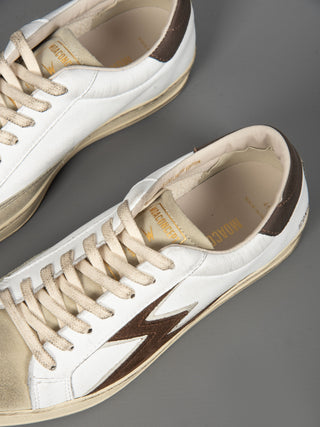 Sneakers Iconic - Logo Marrone
