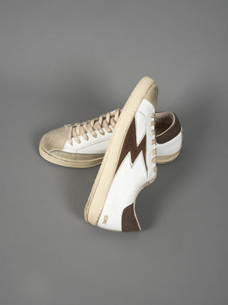 Sneakers Iconic - Logo Marrone