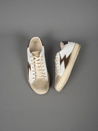 Sneakers Iconic - Logo Marrone