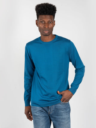 Maglia Girocollo - Petrolio