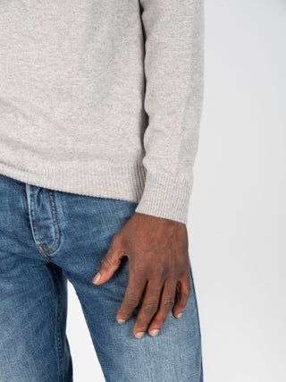 Maglia Girocollo - Grigio Chiaro