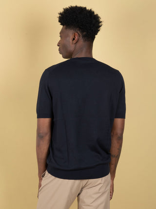 Maglia in Cotone Suvin - Blu Notte