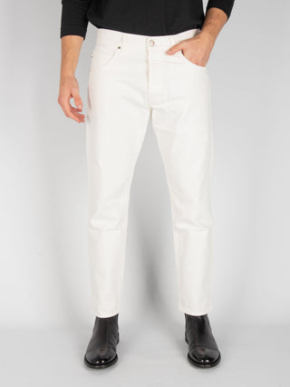 Bull Denim 'Farran' - Bianco