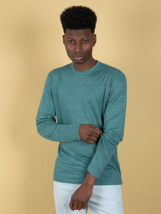 Maglia in Lino - Smeraldo