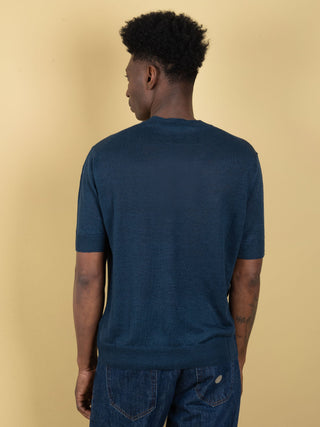 Maglia in Lino - Oceano