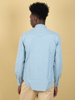 Camicia Texana Chambray - Denim Chiaro