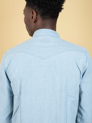 Camicia Texana Chambray - Denim Chiaro