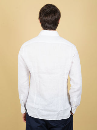 Camicia in Lino - Bianco